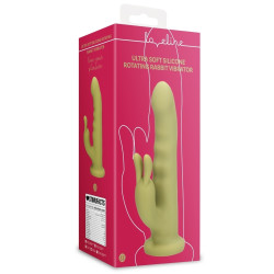  Loveline Vibro Rabbit Rotatif Greenbit 14 x 4cm